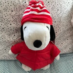 Snoopy Red Puffer plush - NWT